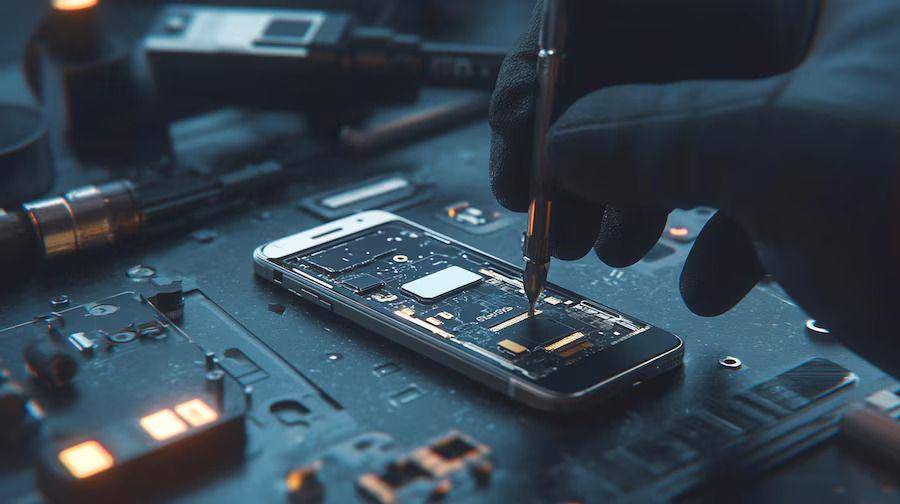 Ilustrasi servis hp oleh ahlinya (freepik.com/pixstocker)