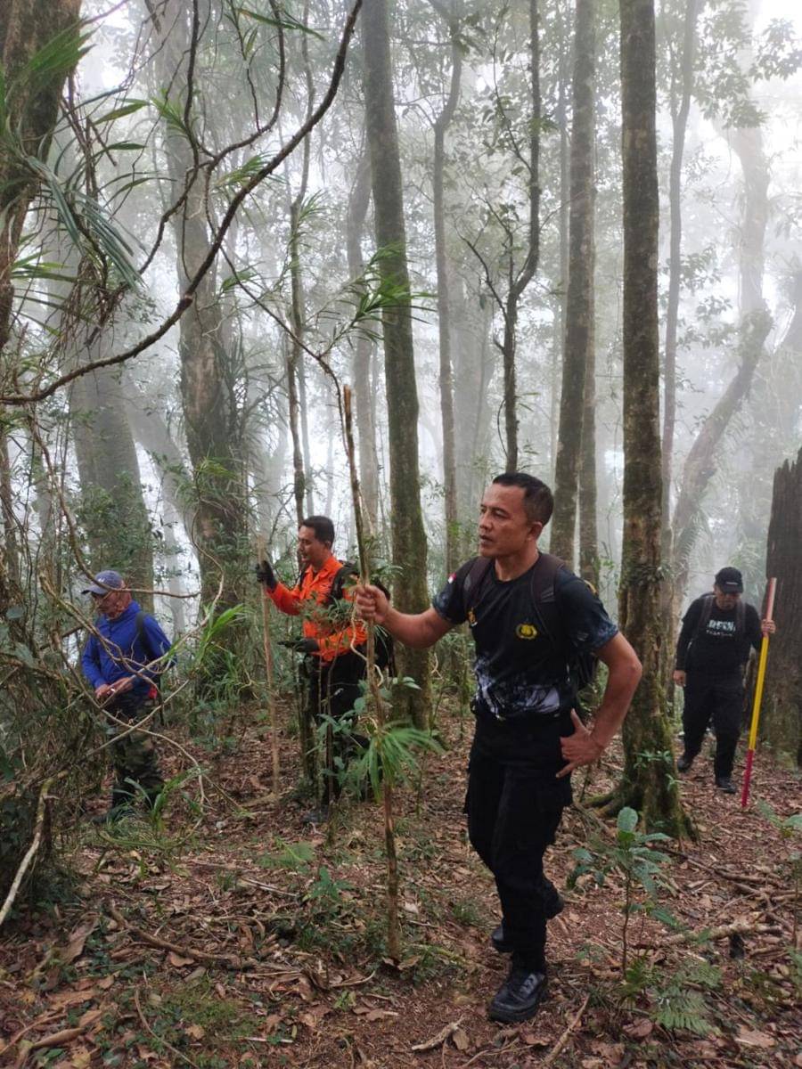 Proses pencarian WNA Perancis yang hilang saat mendaki Gunung Batukaru, Tabanan (Dok.IDNTimes/Istimewa)