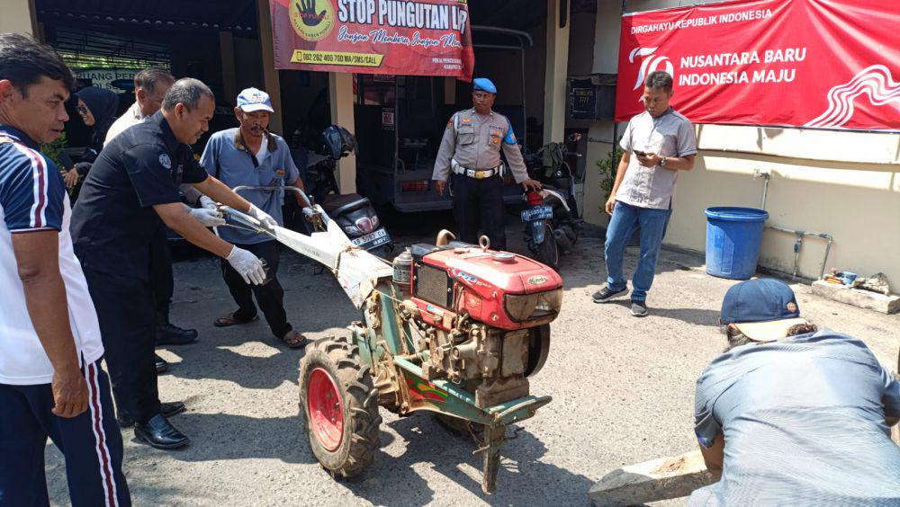 Komplotan Pencuri Traktor di Sleman Ditangkap, Aksi Terekam CCTV