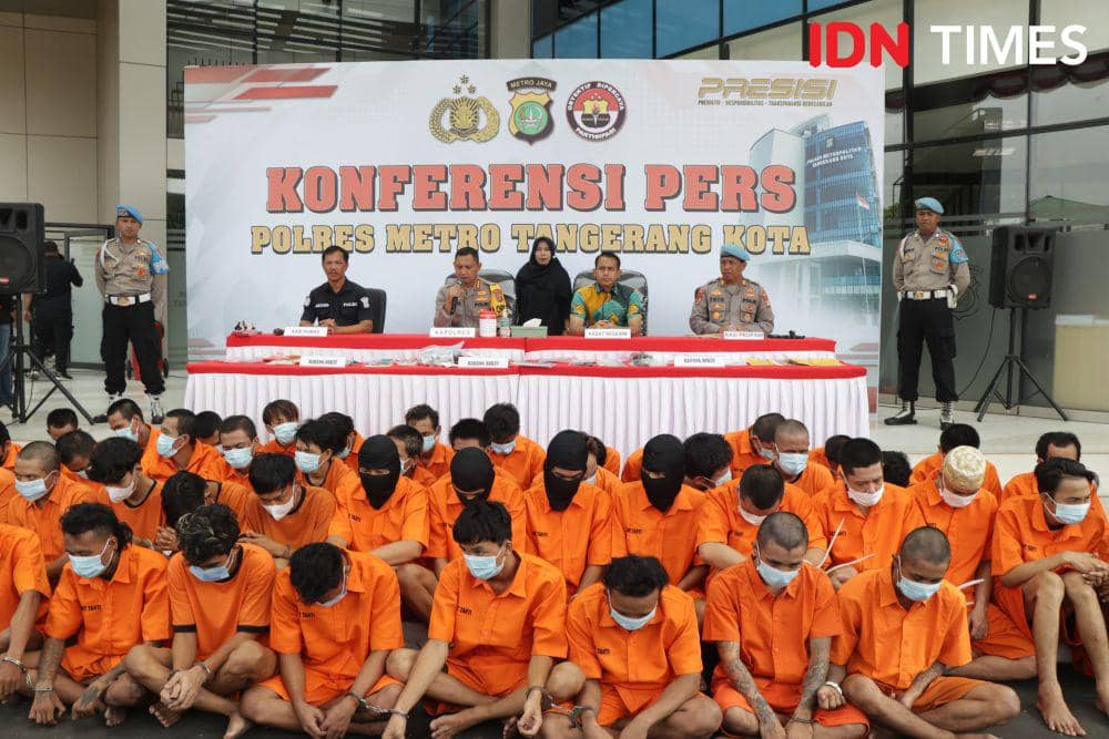 Kasus Meningkat, Polisi Tangkap 50 Pelaku Curanmor di Tangerang