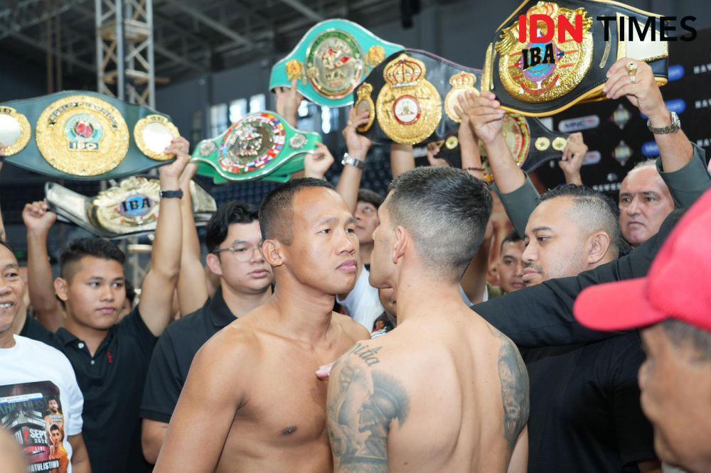 Daud Yordan akan bertanding dengan petinju asal Argentin besok. (IDN Times/istimewa).