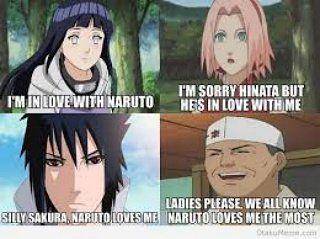 meme kisah cinta Sakura (x.com/1anime_memes0)