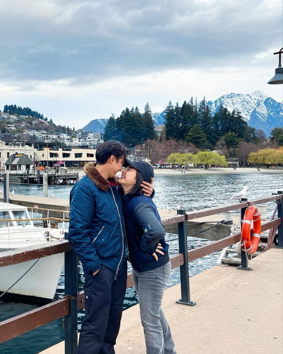 potret Felicya Angelista dan Caesar Hito di Queenstown (instagram.com/felicyangelista_)