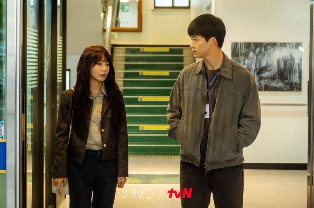 Jung Eun Ji dan Ok Taec Yeon di drama Blind (instagram.com/tvn_drama)