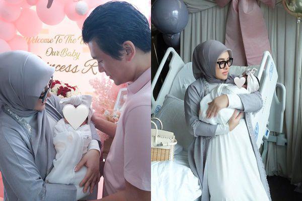 7 Potret Syahrini Momong Baby R, Wajah Si Kecil Bikin Penasaran!