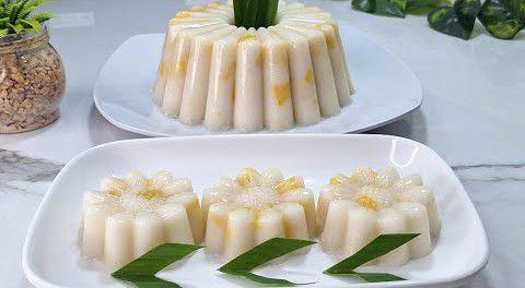 ilustrasi puding nangka santan (YouTube.com/Rania Kitchen)
