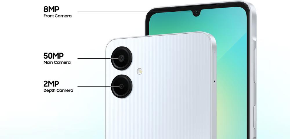 Susunan kamera Samsung Galaxy A06 (samsung.com)