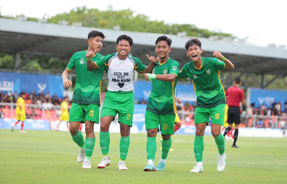 Sepak Bola PON 2024: Sumut Menang Perdana Usai Kalahkan Jateng