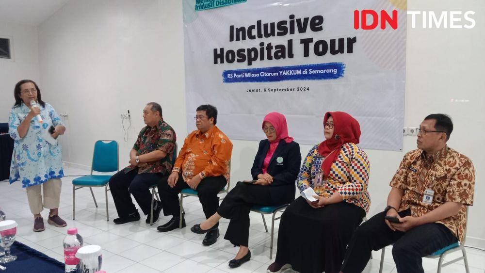 Acara diskusi bertajuk Inclusive Hospital Tur. (IDN Times/Fariz Fardianto)