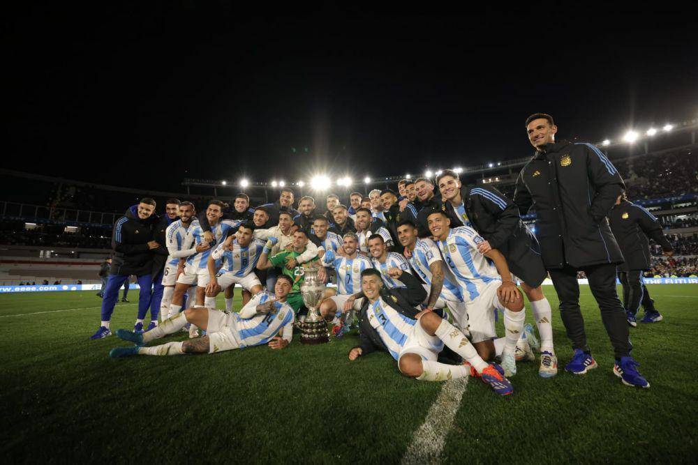 Timnas Argentina memenangkan pertandingan melawan timnas Chile di kualifikasi Piala Dunia 2026 zona Amerika Selatan (X.com/Argentina)