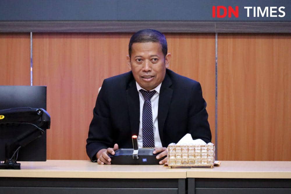 Rektor Undip Prof Suharnomo. (IDN Times/Fariz Fardianto)