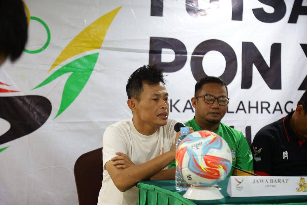 Asisten Pelatih Jabar Iwan (dok.media futsal PON)