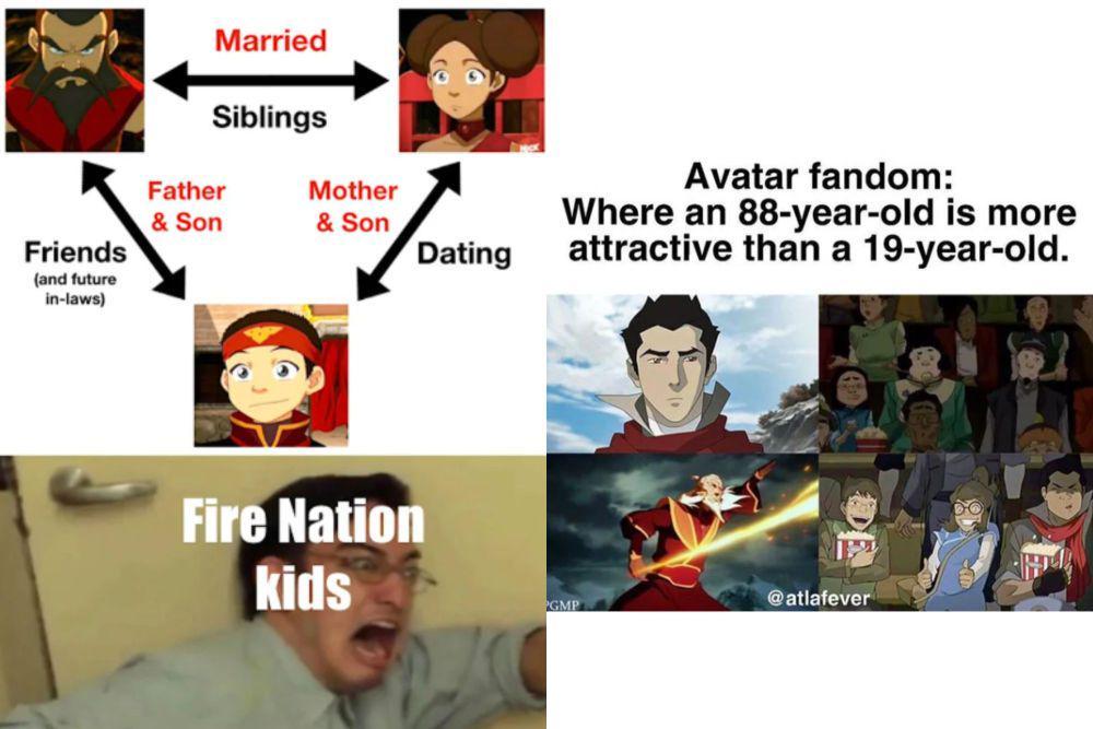 7 Meme Negara Api Avatar: The Last Airbender, Paling Sangar!