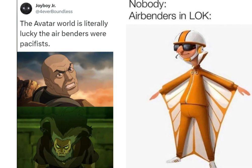 7 Meme Pengembara Udara dalam Avatar: The Last Airbender