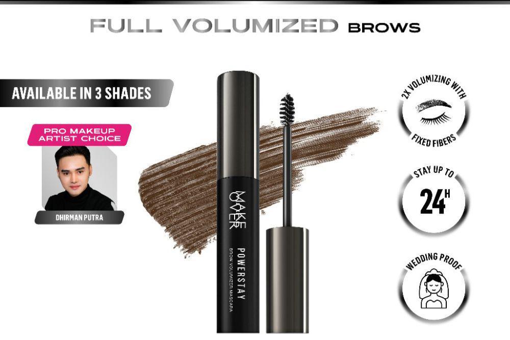 Make Over Powerstay Brow Volumizer Mascara (shopee.com/puspaindahkosmetik)