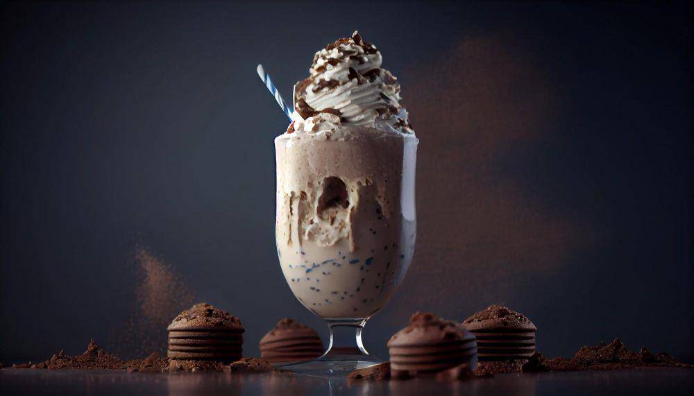 ilustrasi oreo milkshake (freepik.com/vecstock)