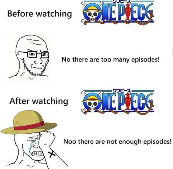 meme memulai menonton One Piece (x.com/DailyOPMemes)