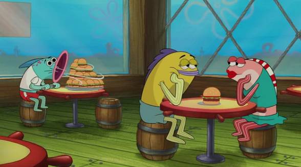 meme SpongeBob SquarePants tentang makanan (reddit.com/FreshMemesBot)