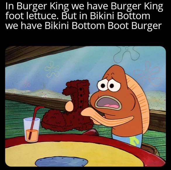 meme SpongeBob SquarePants tentang makanan (reddit.com/Creative_Enjoyer64)