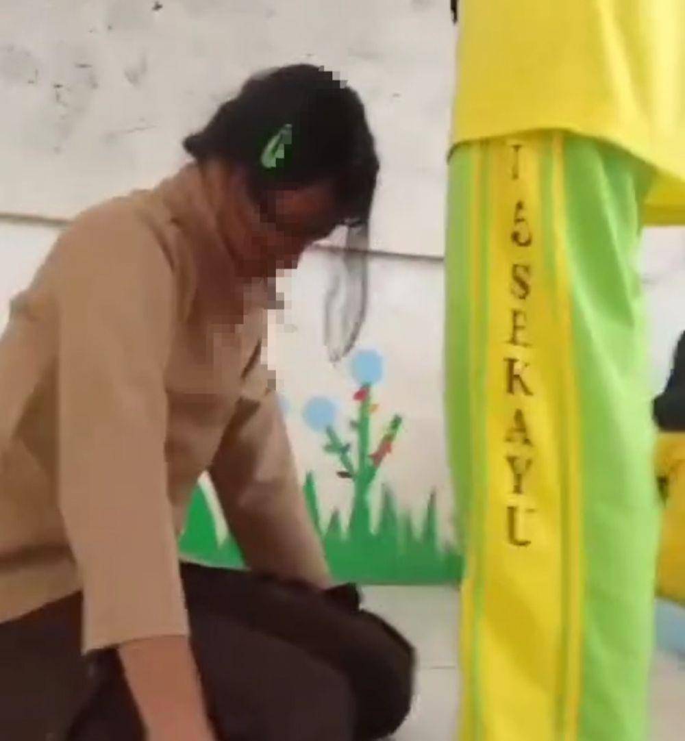 Korban perundungan di Muba viral di medsos usai dipaksa bersujud (Dok: istimewa)