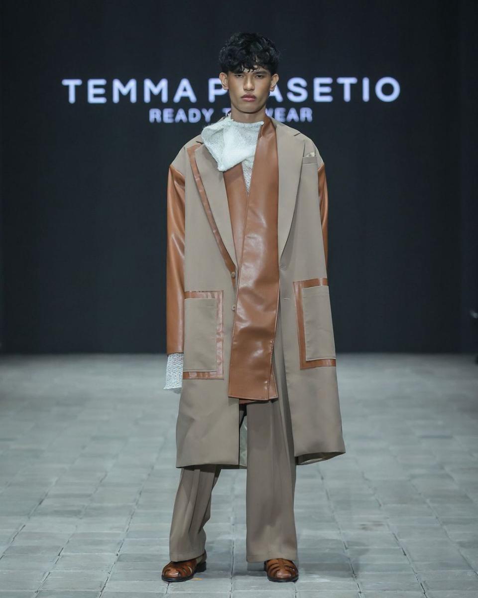 Temma Prasetio di Plaza Indonesia Men's Fashion Week (instagram.com/plazaindonesia)