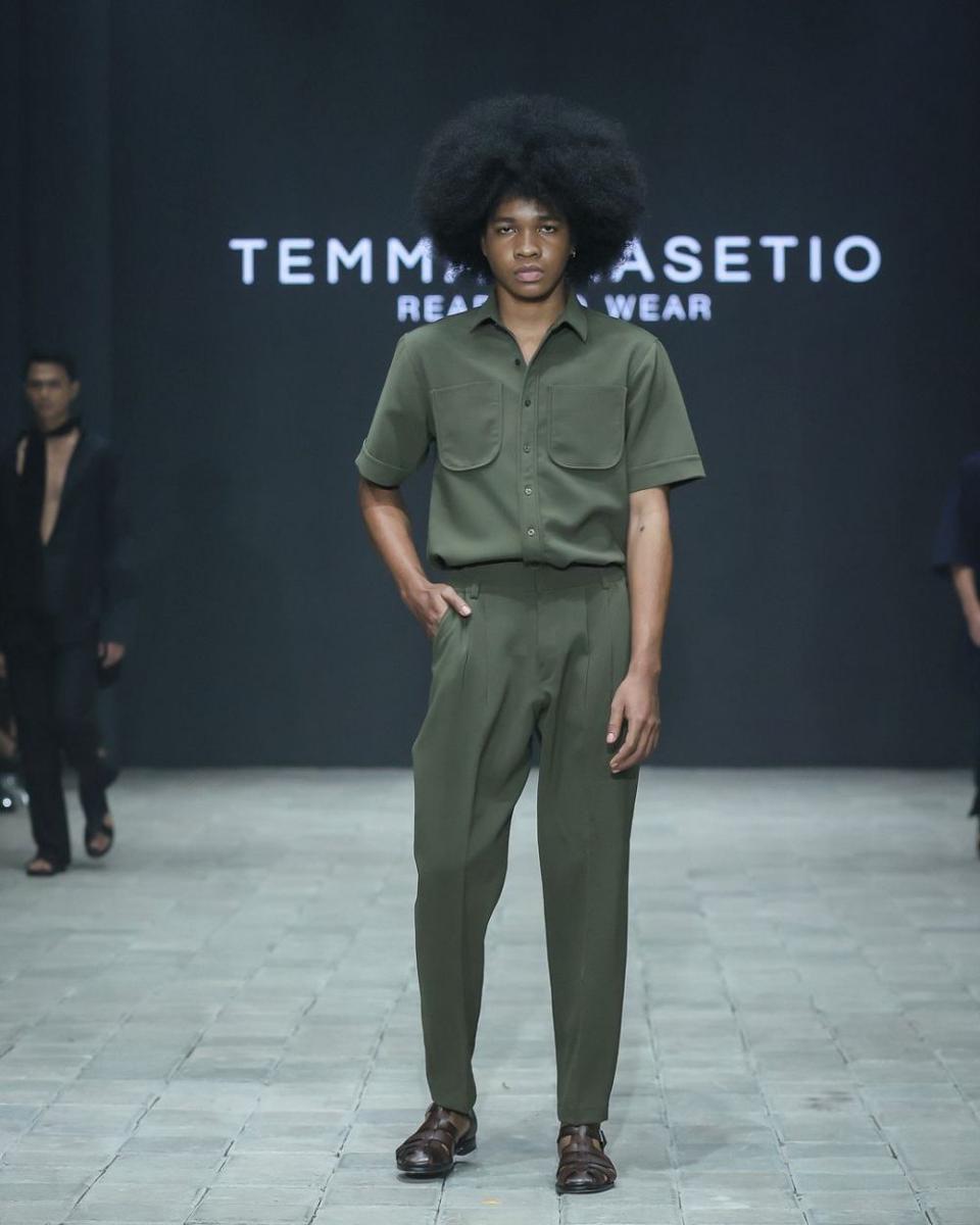 Temma Prasetio di Plaza Indonesia Men's Fashion Week (instagram.com/plazaindonesia)