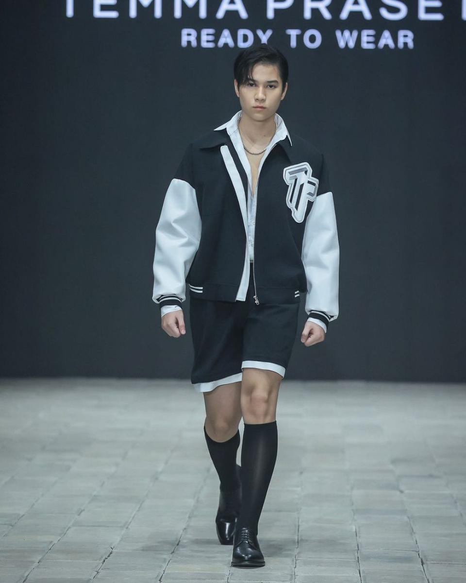Temma Prasetio di Plaza Indonesia Men's Fashion Week (instagram.com/plazaindonesia)