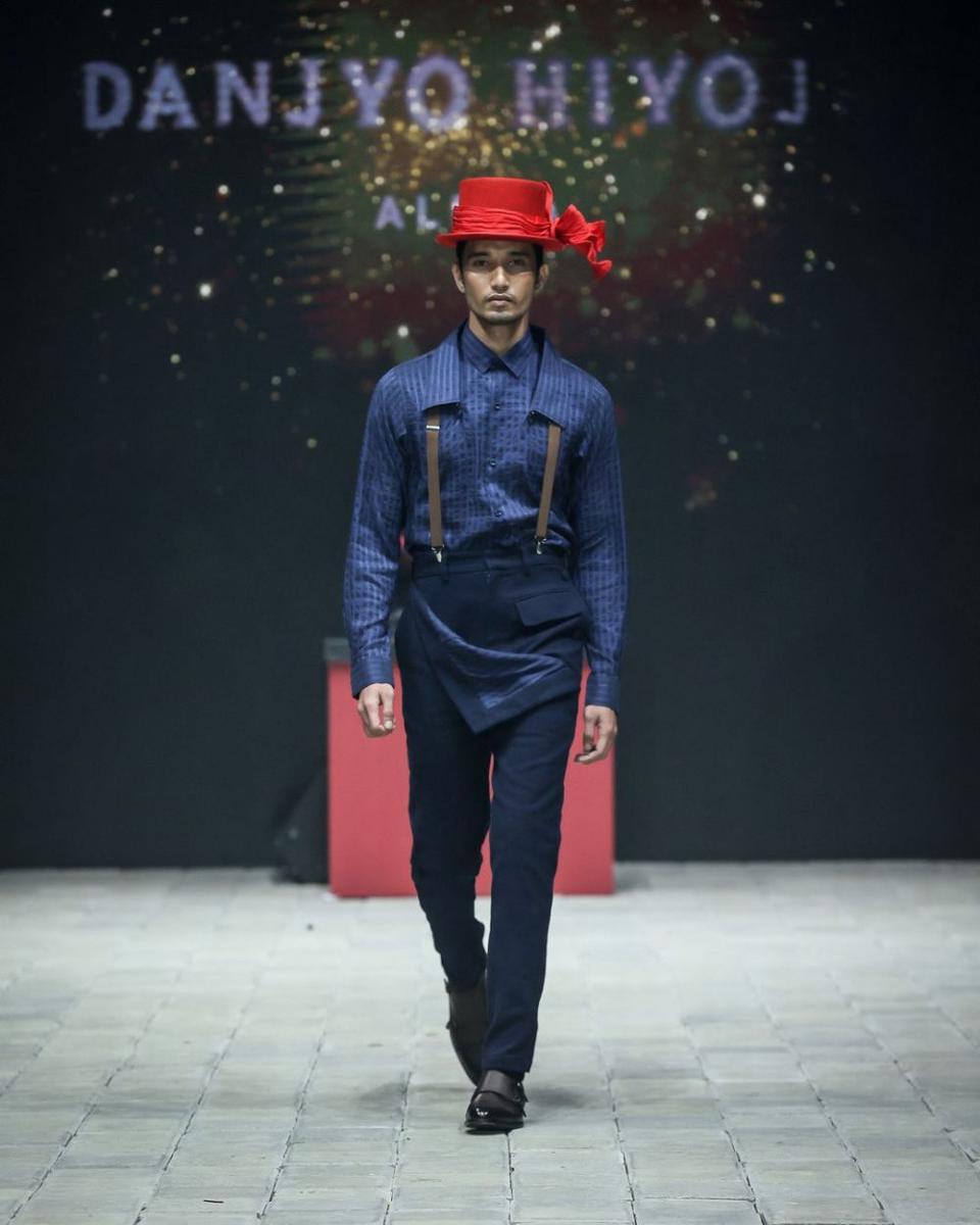 Danjyo Hiyoji di Plaza Indonesia Men's Fashion Week (instagram.com/plazaindonesia)