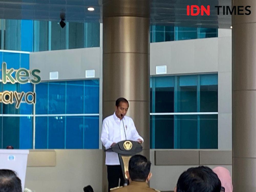 Presiden Jokowi Resmikan RS Kemenkes di Surabaya