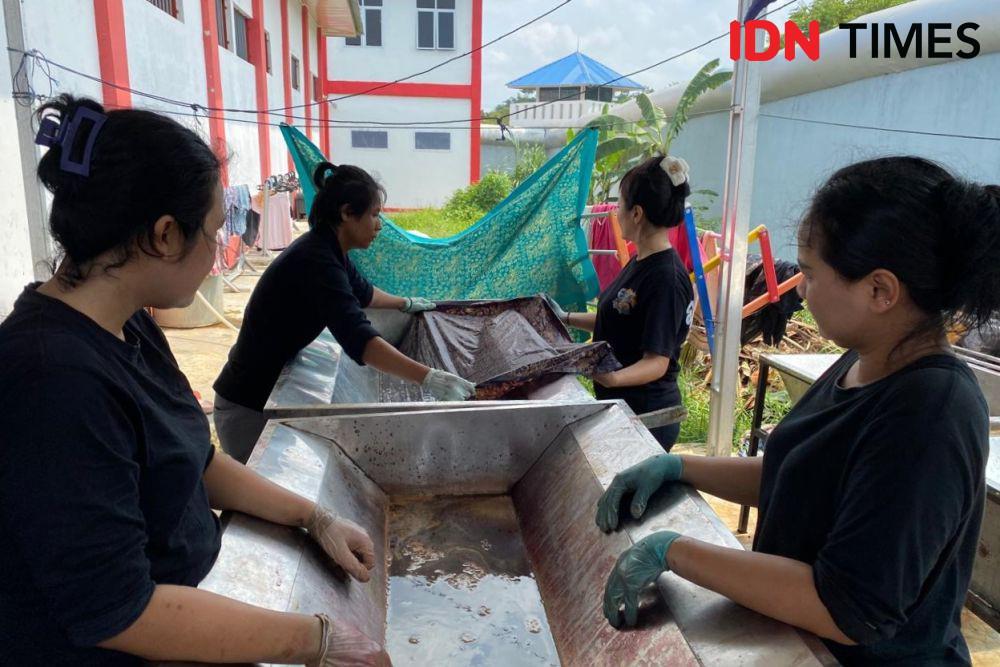 Warga binaan Lapas Perempuan IIB Jambi (IDN Times/Irfan Fathurohman)