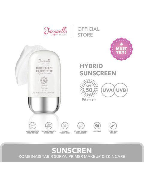 Jacquelle Blur Effect UV Protector: Hybrid Sunscreen SPF 50 PA++++ (jacquelle.com)