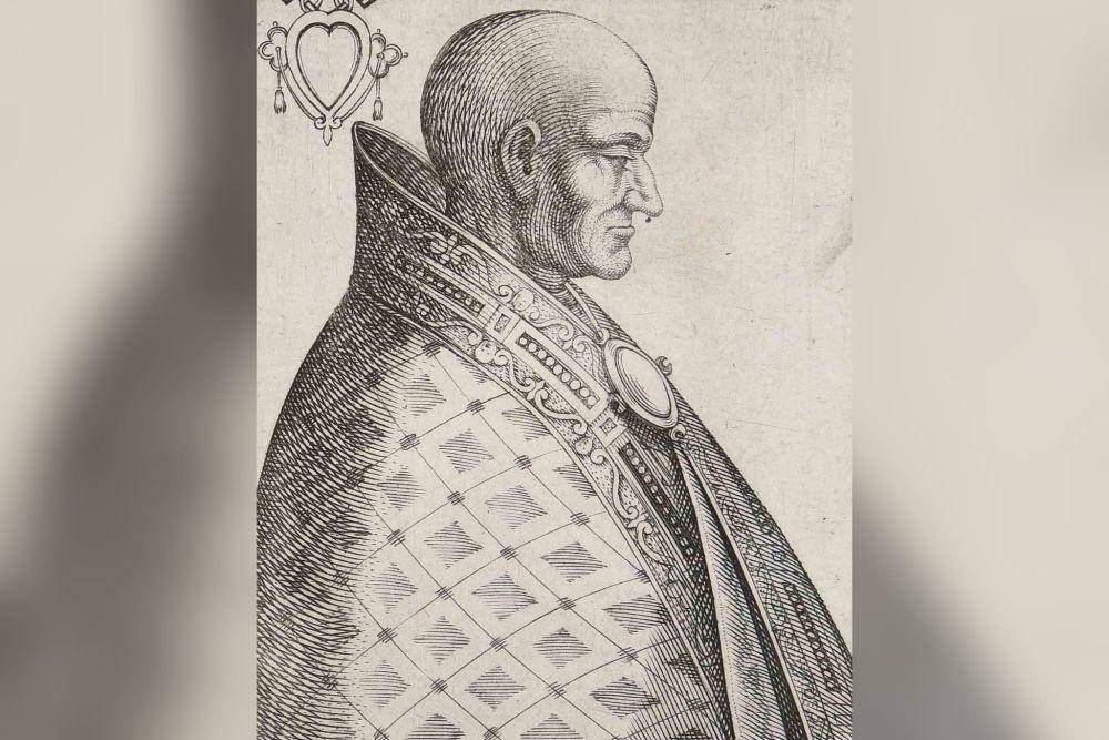 potret Paus Sergius III (commons.wikimedia.org/Giovanni Battista de'Cavalieri)