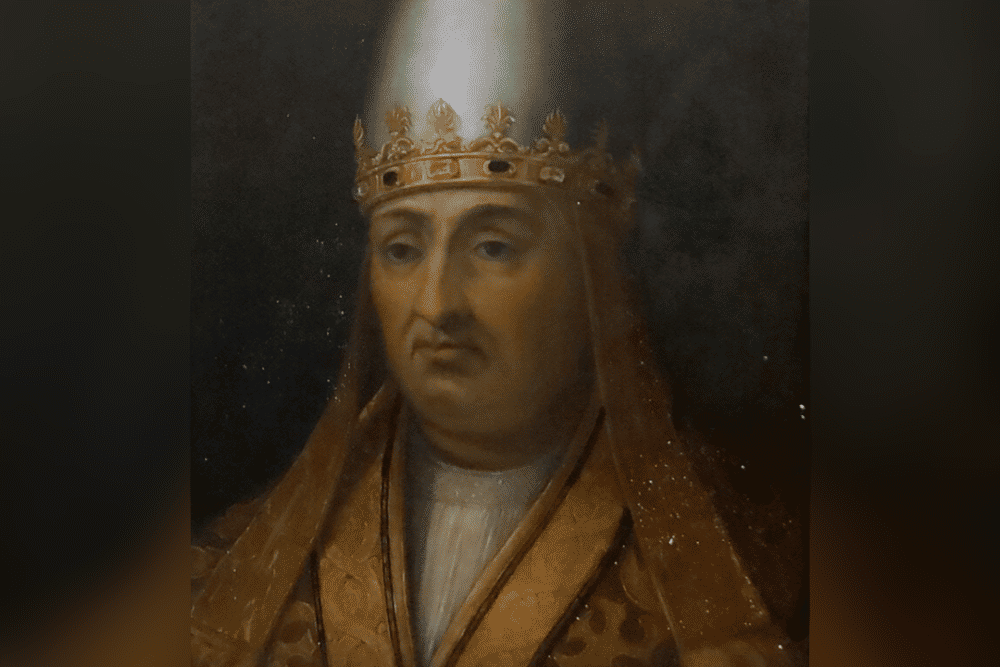 potret Paus Bonifasius VIII (commons.wikimedia.org/Fabrizio Garrisi)