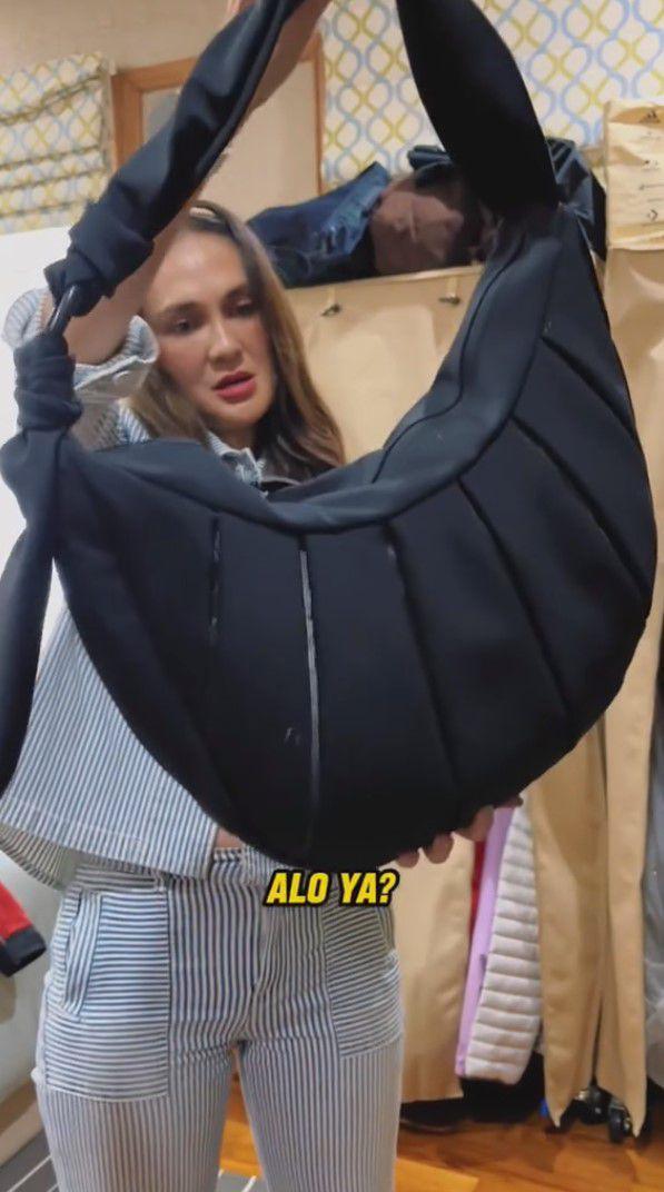 potret Luna Maya sortir barang akan dijual (tiktok.com/@lunamaya)