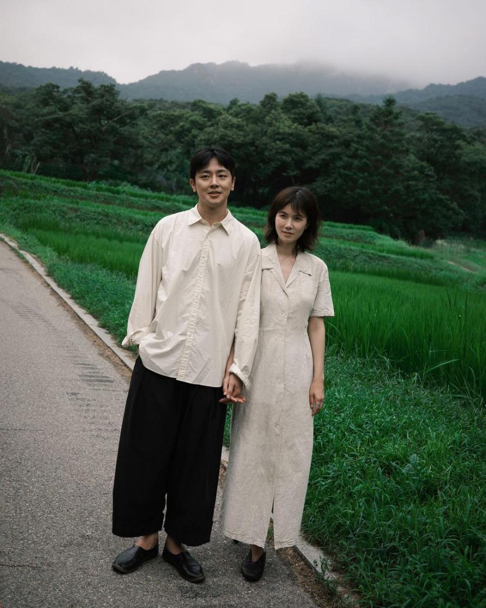 potret prewedding Gong Min Jung (instagram.com/greengreen_j)