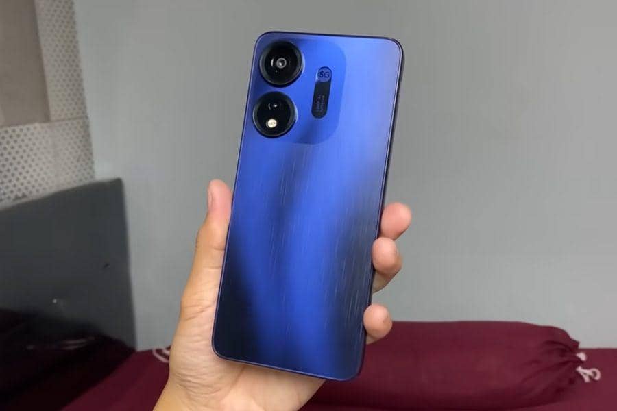 potret itel P55 5G (dok. youtube.com/Hp Bae)