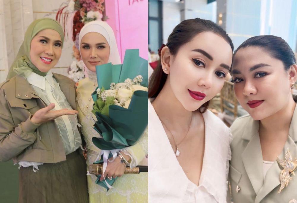 7 Potret Artis di Launching Brand Minuman Fiber Baru Mulan Jameela