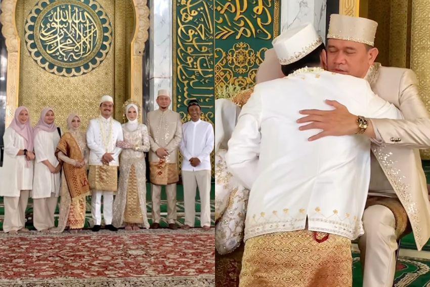 7 Potret Akad Nikah Anak Cak Lontong, Mahfud MD Jadi Saksi Nikah