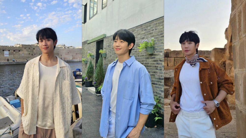 6 Ide OOTD ala Jung Hae In Pemain Love Next Door, Simpel dan Modis!