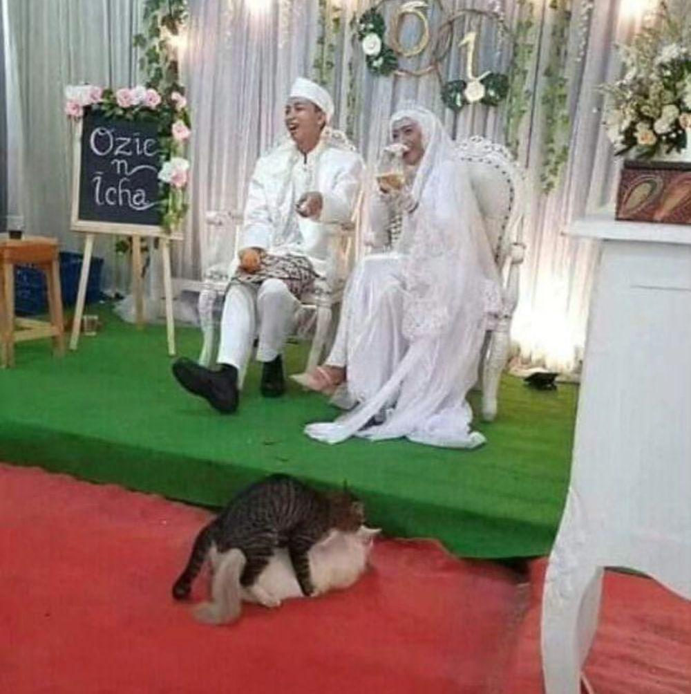 momen unik pengantin (instagram.com/sundastruggle)
