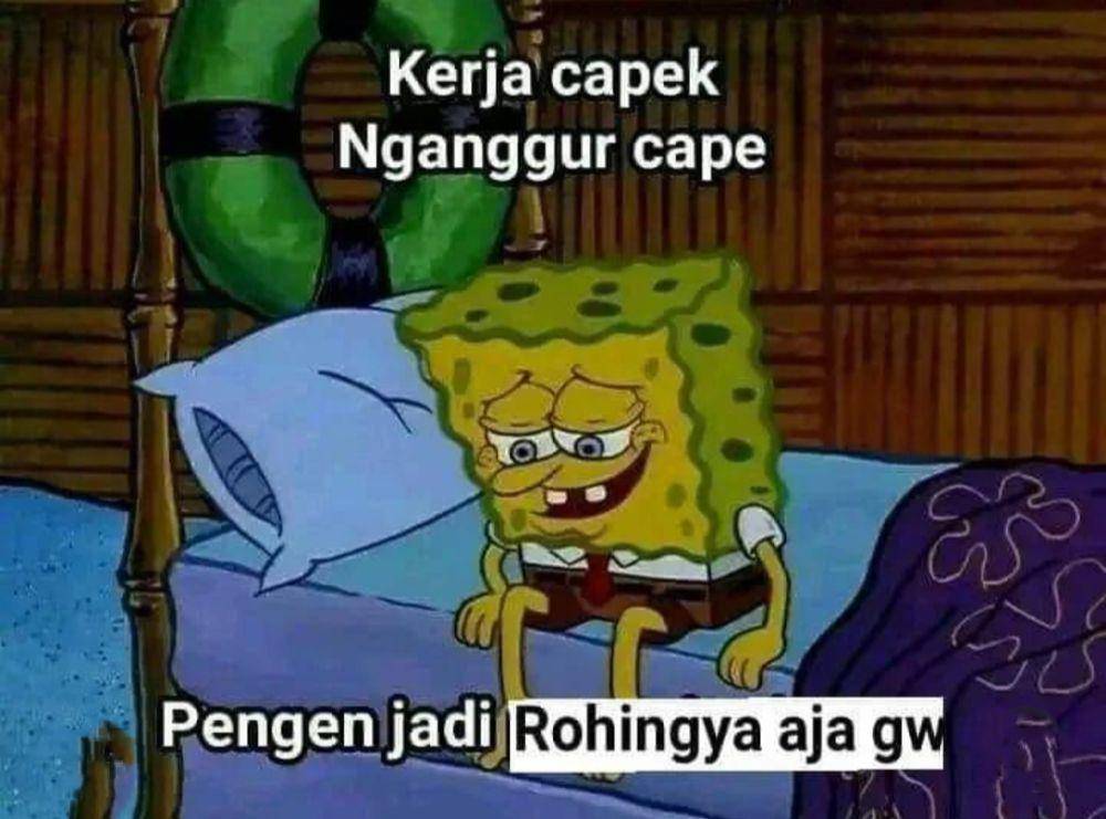 meme pengangguran (instagram.com/randomkonten.id0)