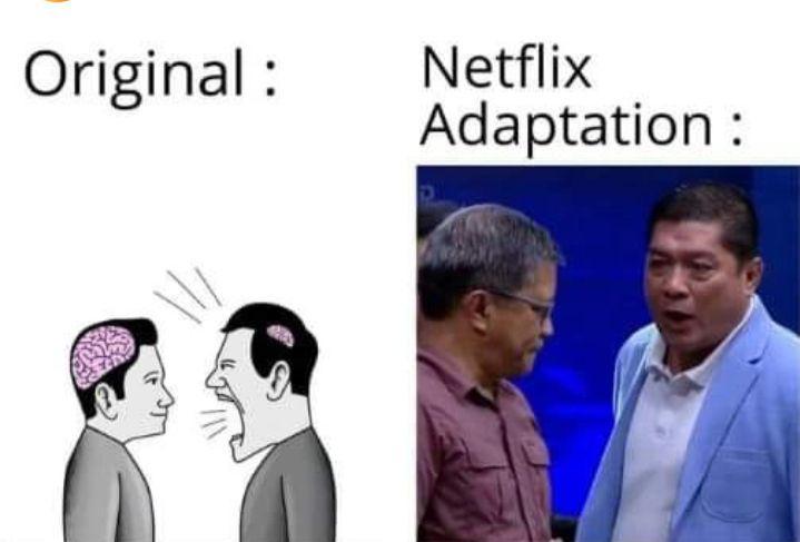 meme Gerung versus Silfester (instagram.com/shitelevisi)
