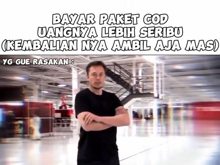 meme kurir (instagram.com/mayoniceeveryday)