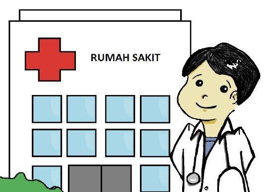 Ilustrasi rumah sakit.