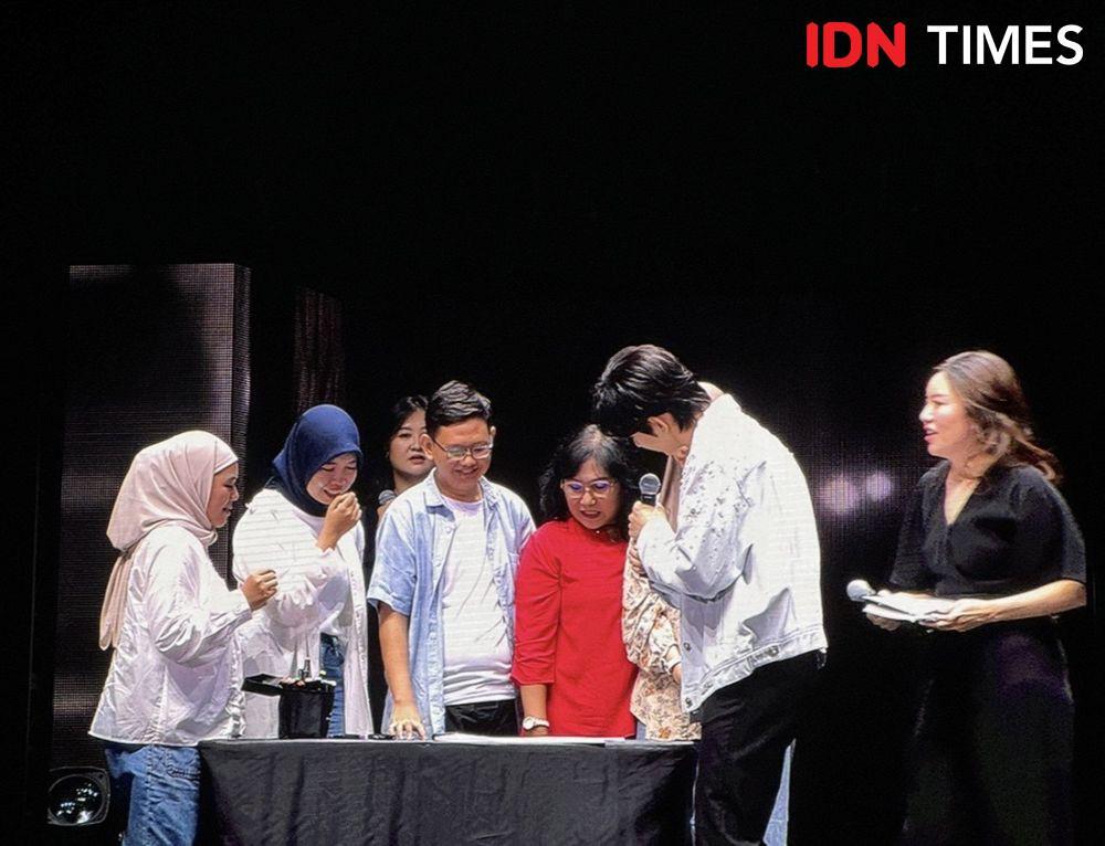 momen fan meeting Kim Soo Hyun (IDN Times/Elizabeth Chiquita)