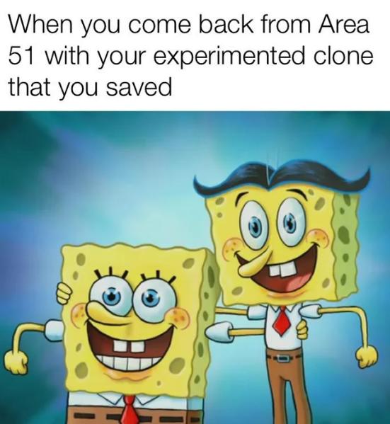 meme SpongeBob SquarePants tentang persahabatan (reddit.com/baronsujuk)