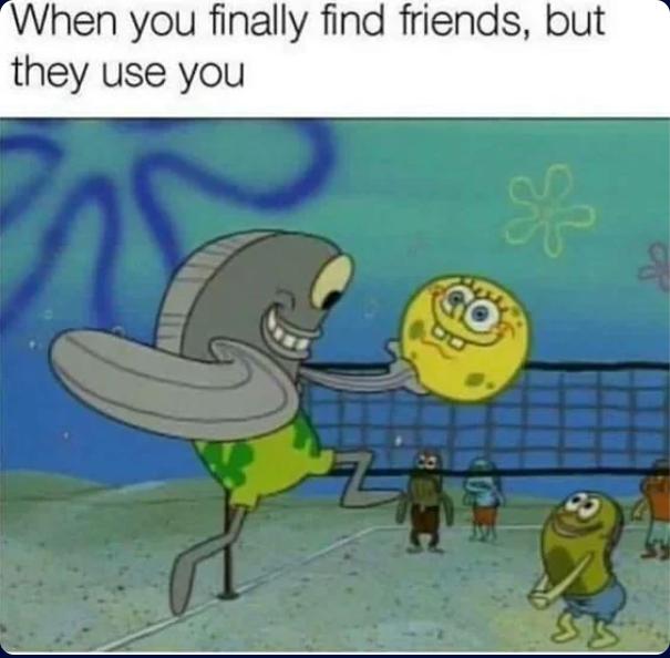 meme SpongeBob SquarePants tentang persahabatan (reddit.com/pebblestone6567)