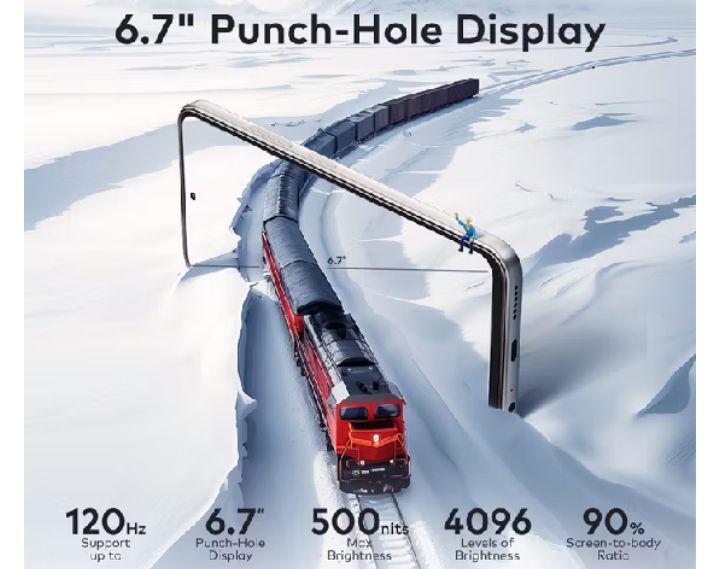 ilustrasi layar itel A80 (shopee.co.id/itel_officialstore)