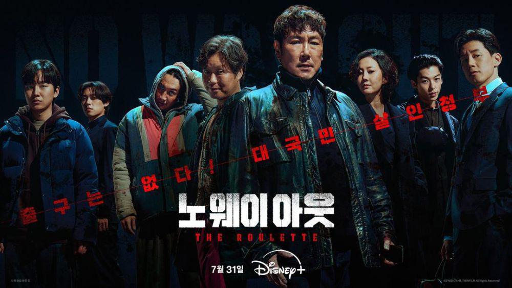 poster drama No Way Out: The Roulette (instagram.com/disneypluskr)