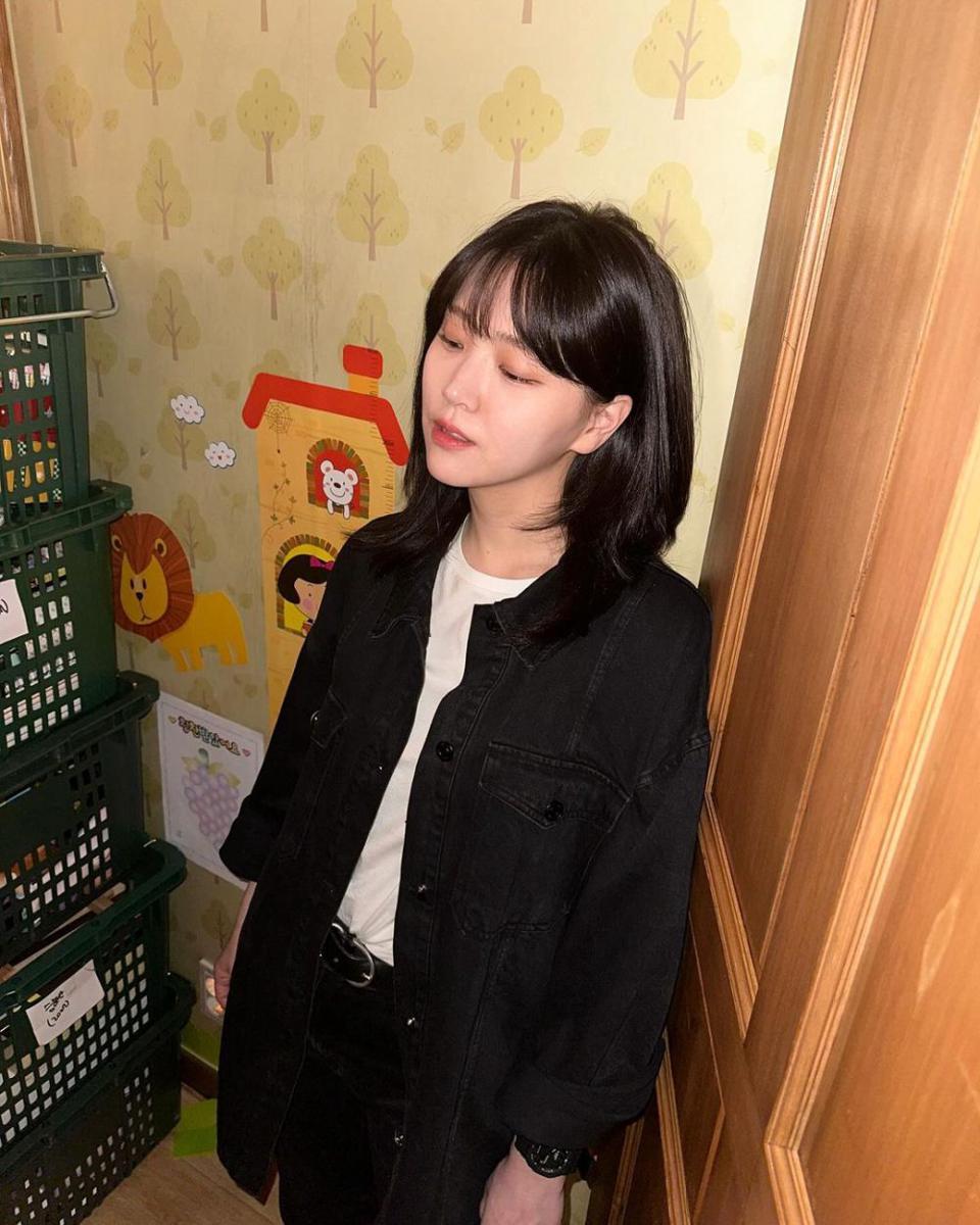 potret Kim Ji Eun di balik layar drama Love Next Door (instagram.com/kj_ieun)